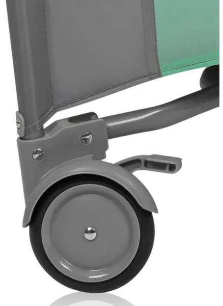 Lionelo - Játszókarám MILLE PLUS szürke-zöld