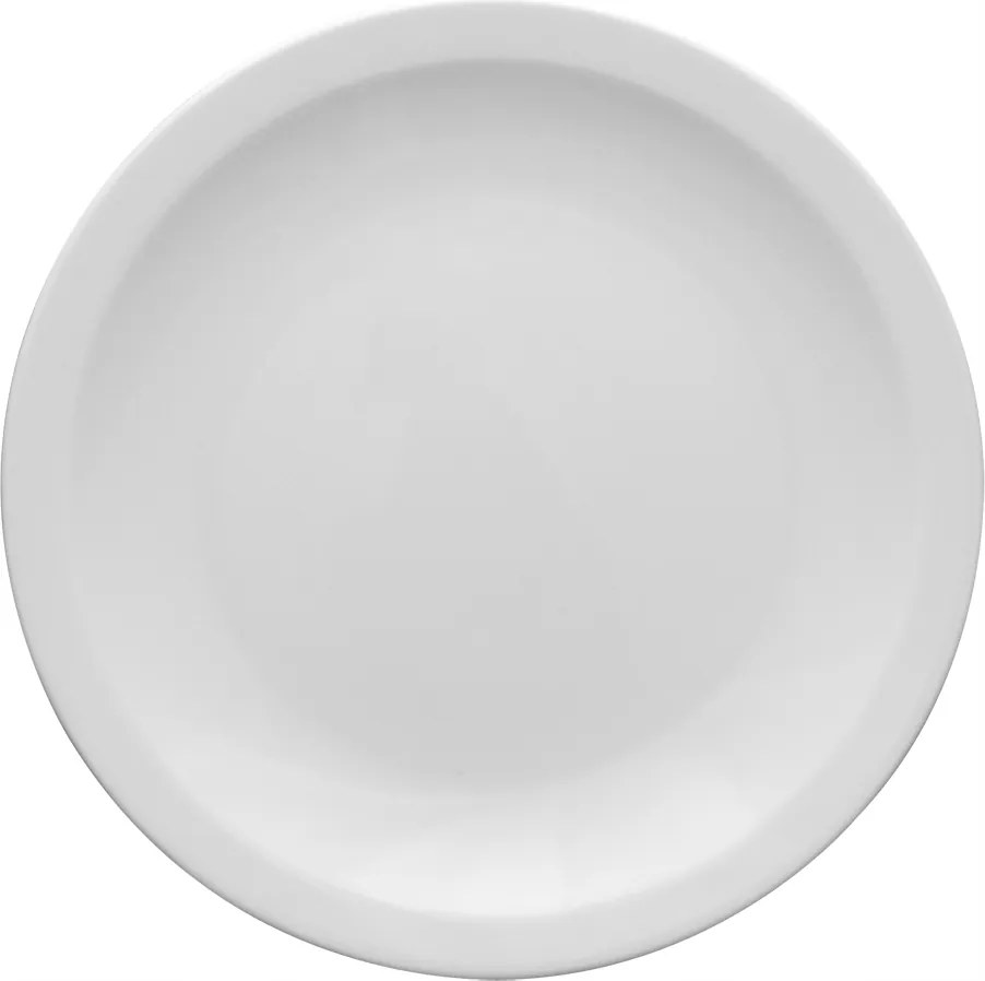 Lubiana Scandia Desszert Tányér Csempe 1 db Porcelán 21 cm Fehér