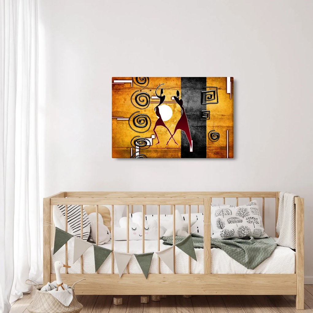 Kép - Ősi festészet (90x60 cm)
