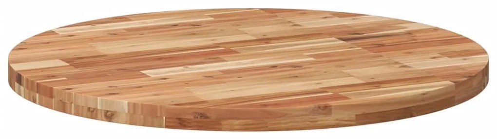 kerek tömör akácfa asztallap Ø90 x 4 cm