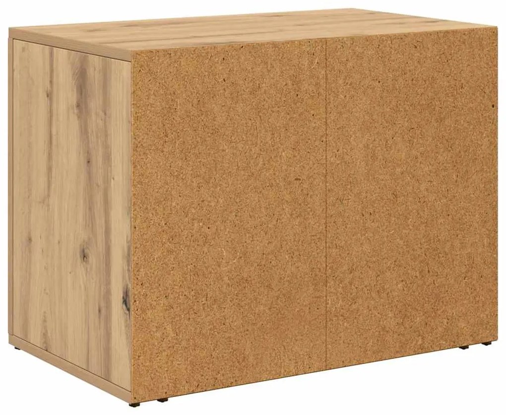 Éjjeliszekrény fiókkal kézműves tölgy 60 x 36 x 45 cm Faanyag