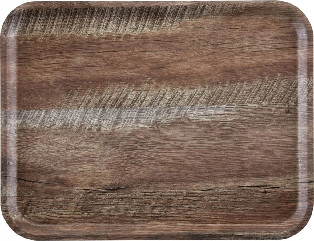 Felszolgáló tálca Cambro Capri 37x53cm sötét tölgy