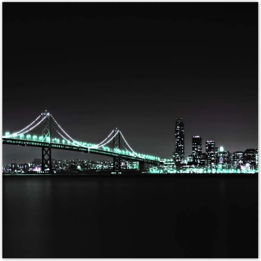 Poszterek 100x100 Türkiz fények