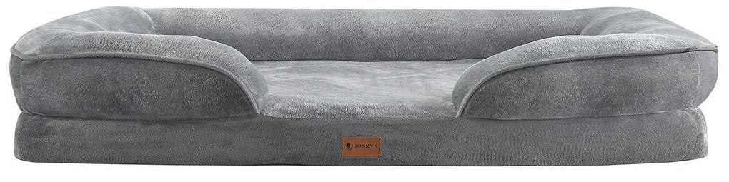 Juskys Sheena XL kutya fekhely 105x82 cm - szürke