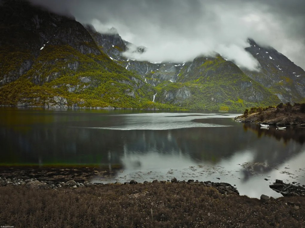 Poszter 40x30cm Norvég fjord 4, Assaf Frank
