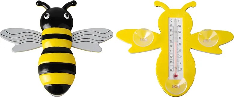 Méhecskés hőmérő