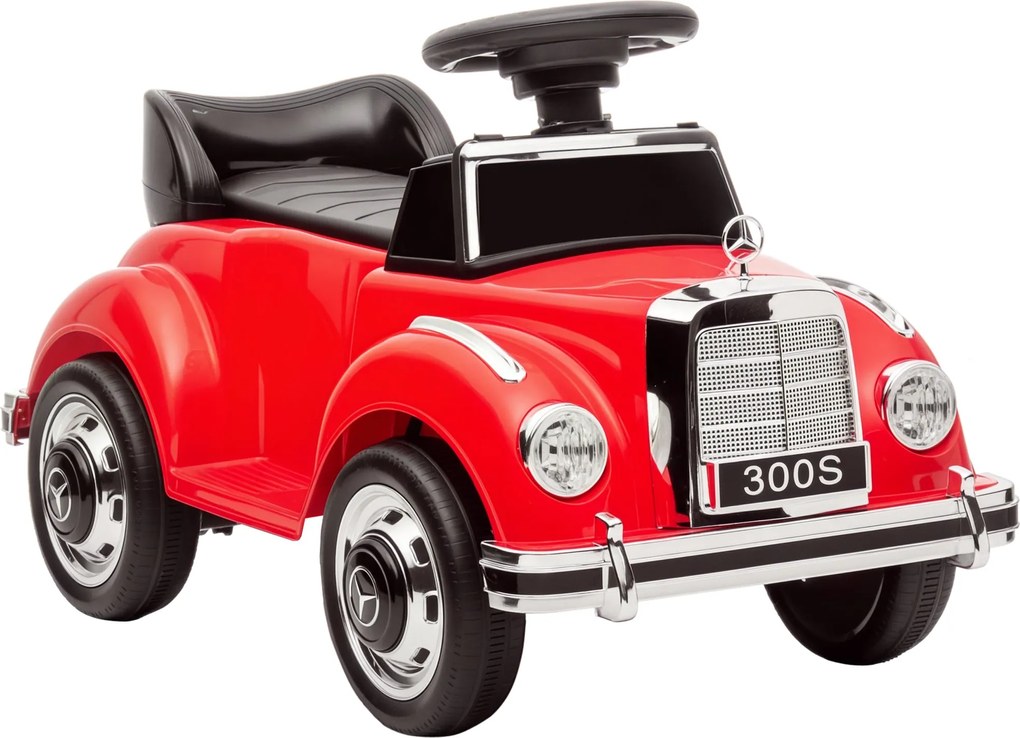 AIYAPLAY Csúszó Autó, Gyerek Jármű, Csúszó Jármű Tárolóhellyel, Gyerekek Autója Dőlést Megakadályozó Csúszóval 18-48 Hónapos Gyerekeknek, Piros, 77,5