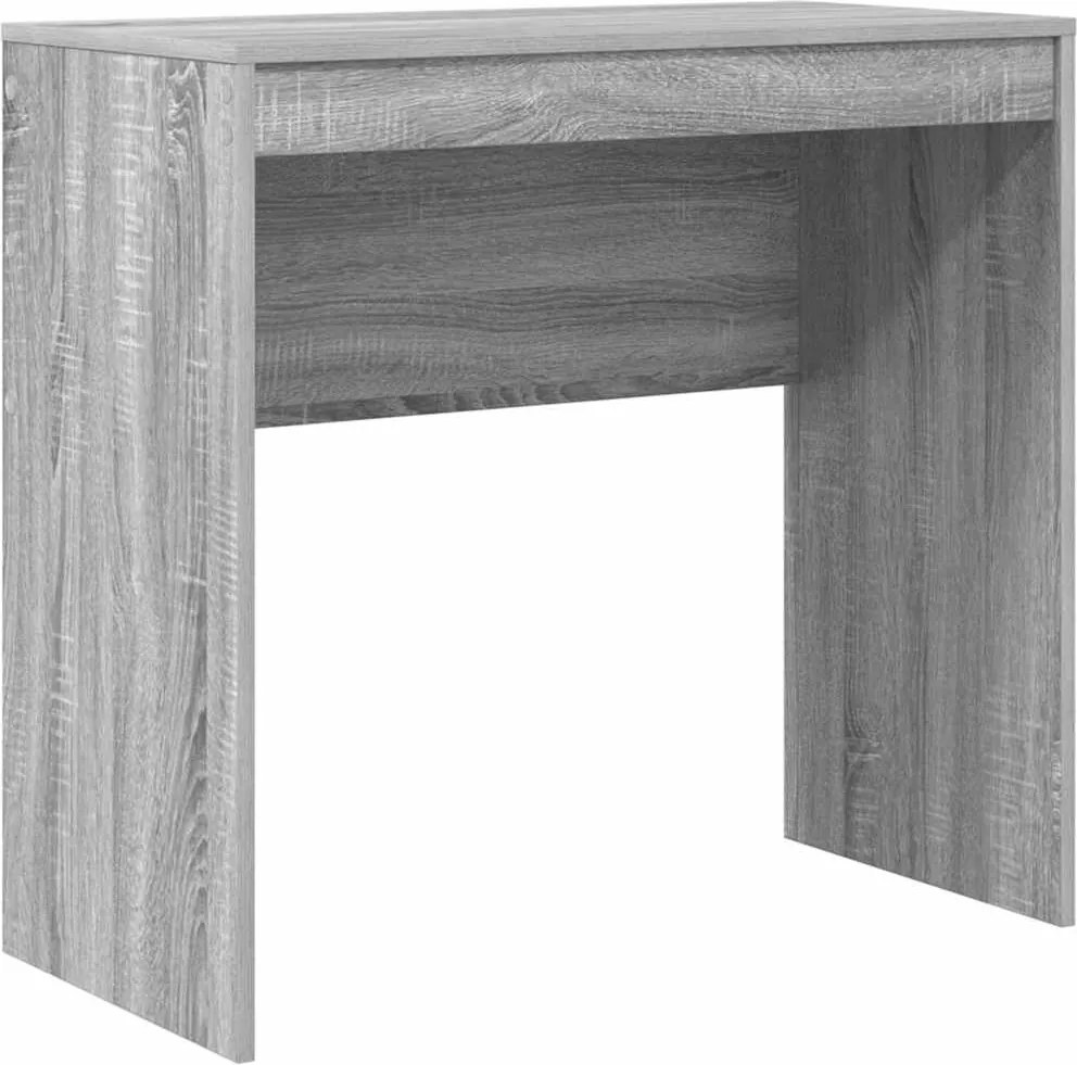 vidaXL Asztal Szürke Sonoma 80 x 40 x 76 cm