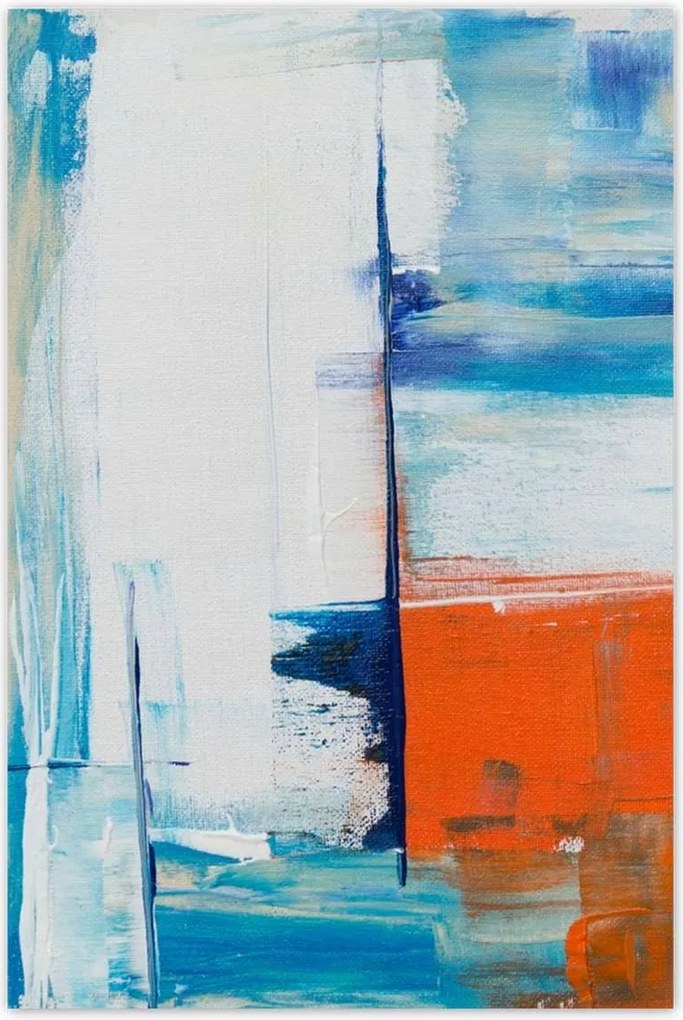 Poszterek 80x120 Absztrakt Delfin