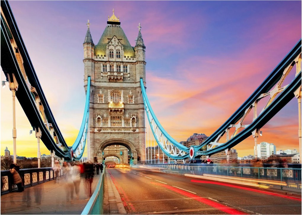 Üveg kép - Tower Bridge (70x50 cm)
