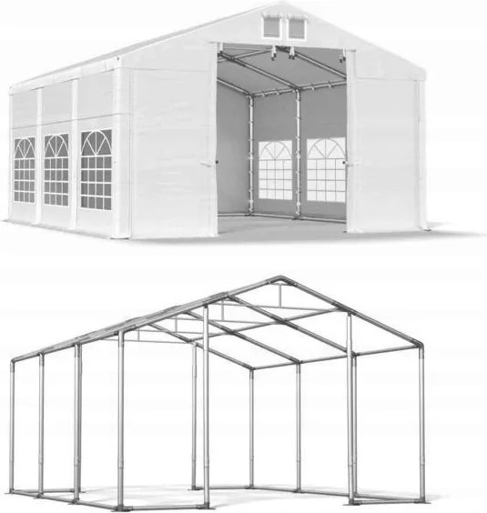 Garázs sátor 5x6m [2,5m] Kerti Das 620 W