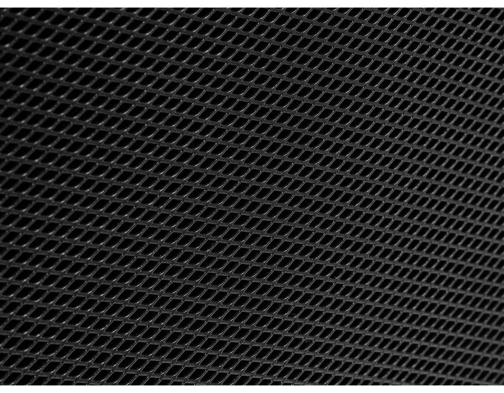 Fekete fém könyvespolc 80x138 cm Malibu – Unique Furniture