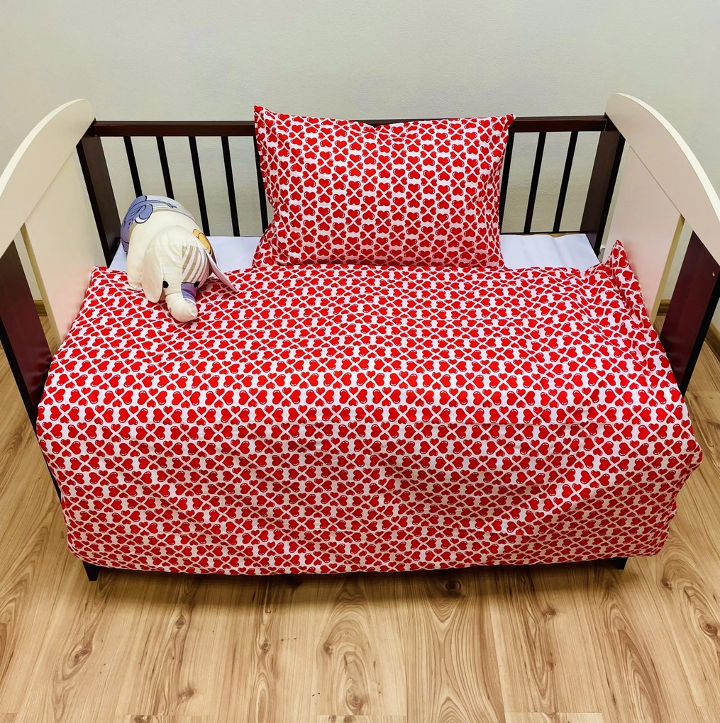 Baby love pamut ágyneműhuzat TiaHome - 1x Párna 90x70cm, 1x Paplan 140x200cm