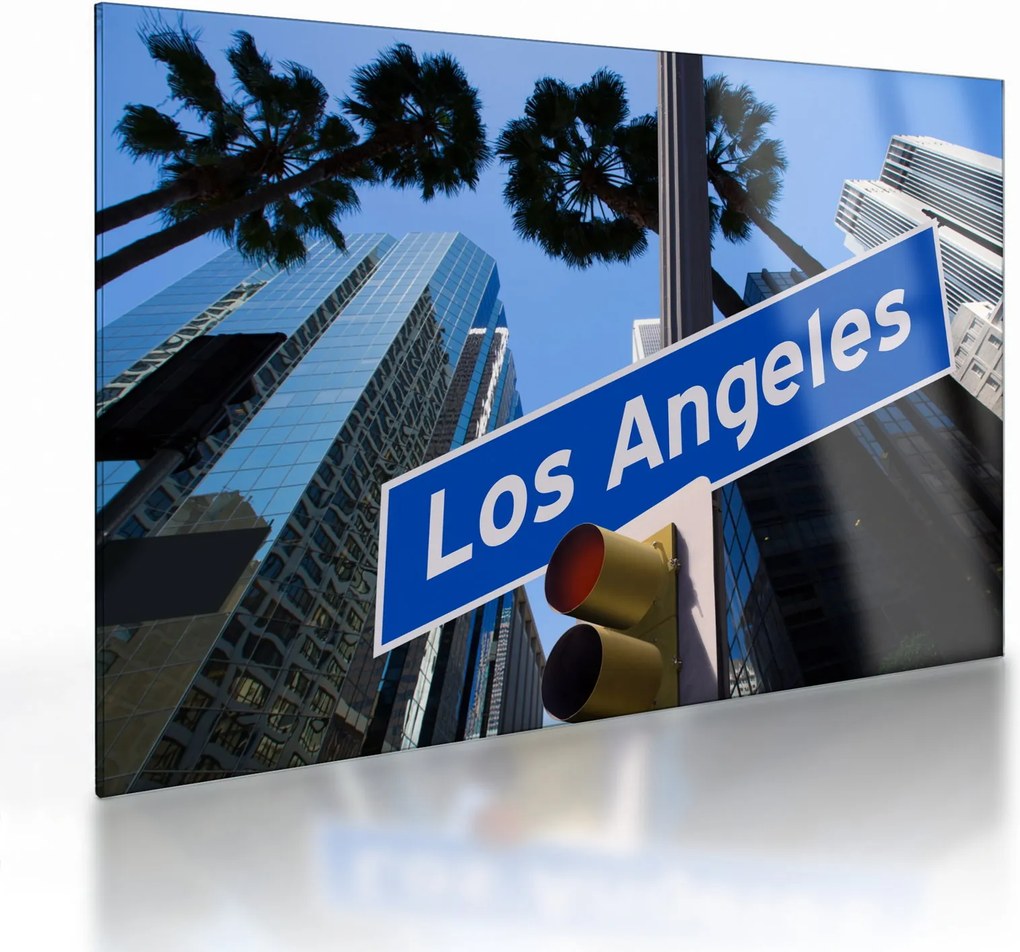 Üveg kép - Los Angeles (70x50 cm)