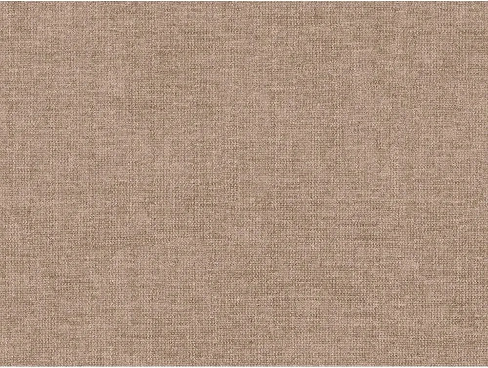 Szürkésbézs kárpitozott franciaágy ágyráccsal 140x200 cm Aveline – Micadoni