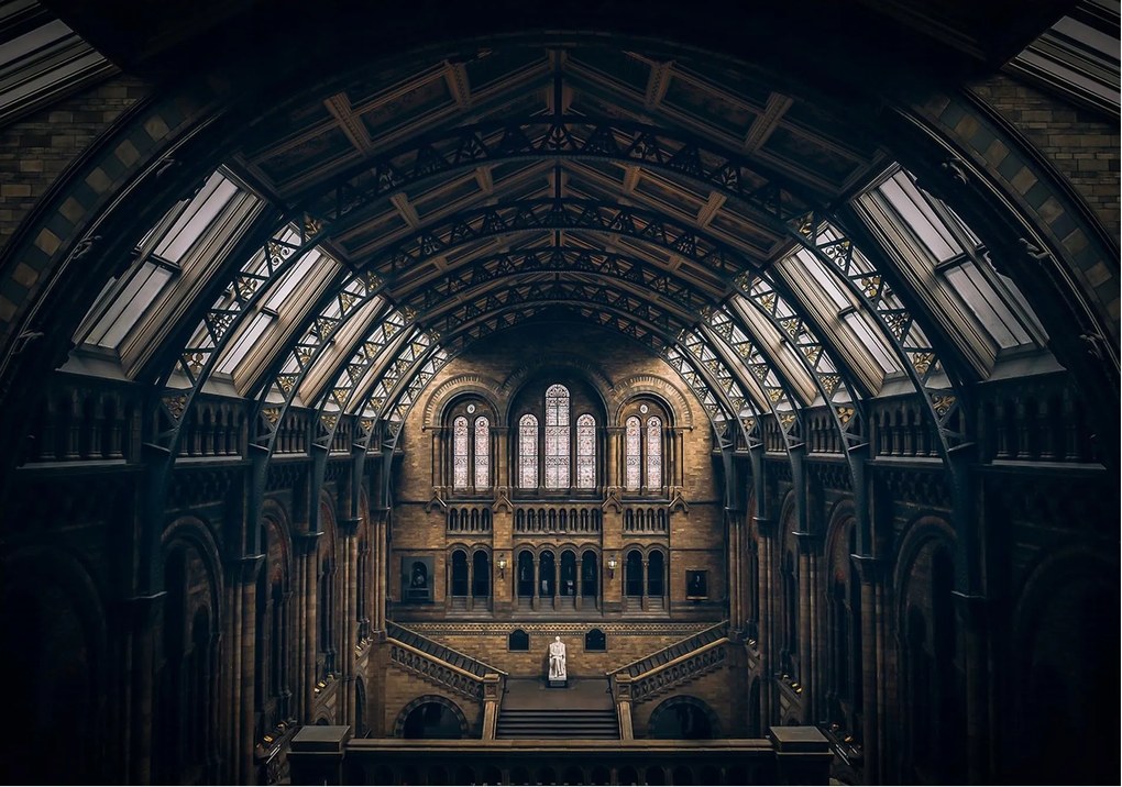 Fotótapéta 3d terem épület fotótapéta 416 x