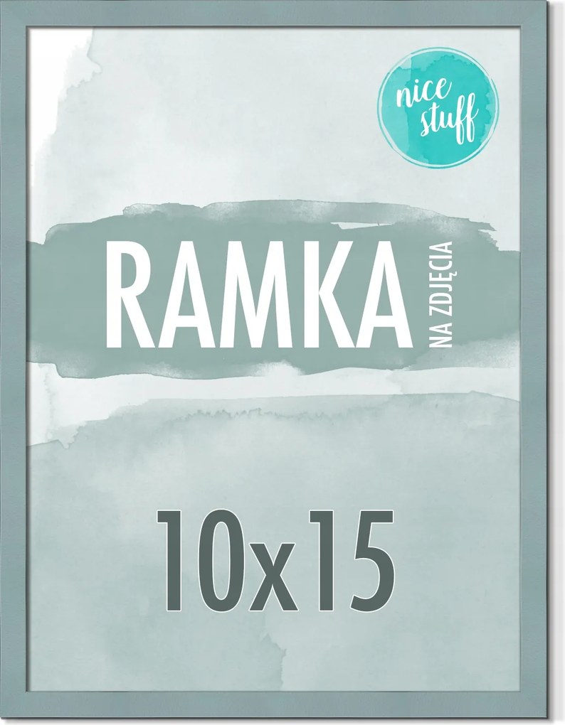 Képkeret 10x15 A6 Képkeret 15x10 Szürke-kék