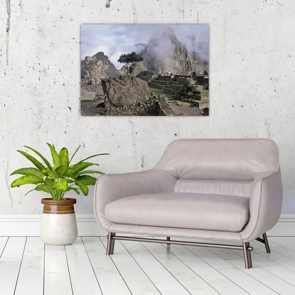 Kép - Machu Picchu (üvegen) (70x50 cm)