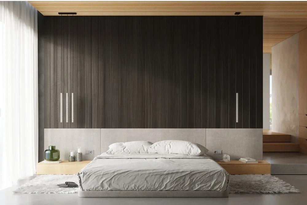 Szürke beton függőlámpa Fideus – Sollux