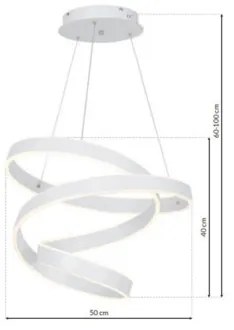 LED Csillár zsinóron ANDROMEDA LED/45W/230V