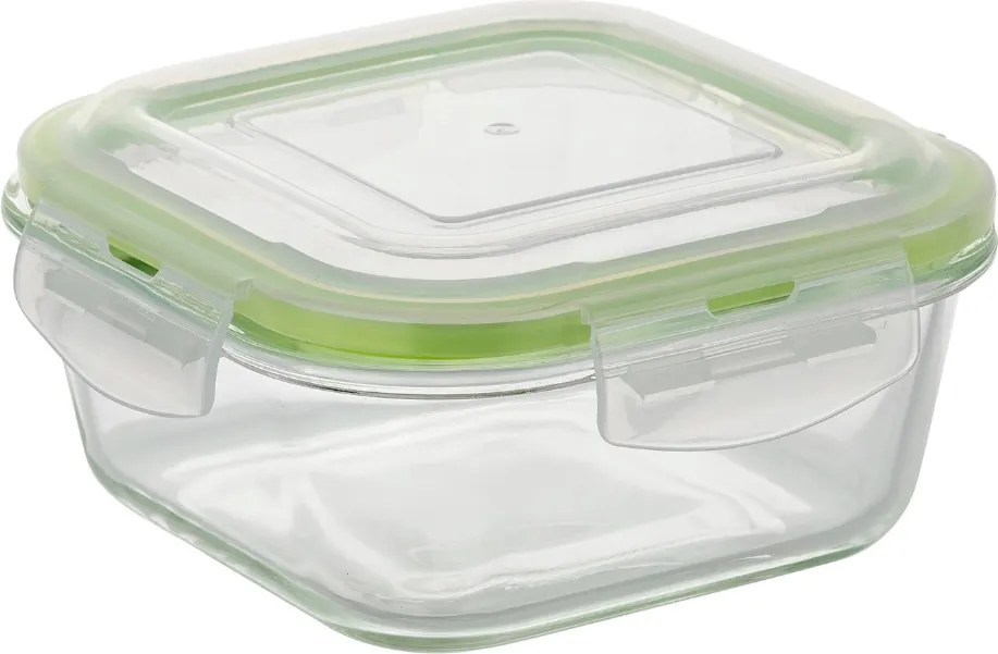Üveg Ételhordó Ebédlő Doboz Élelmiszerhez Sütőbe Fagyasztóba 2,2L 2200ml
