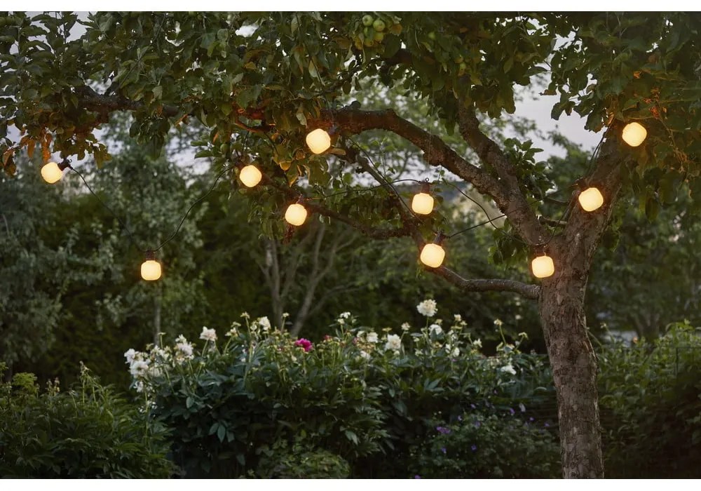 Big Maxi fekete LED kültéri fényfüzér, hosszúság 5 m - Star Trading