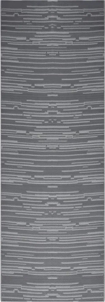 vidaXL kültéri szőnyeg ARAKIL antracit 80x250 cm PP