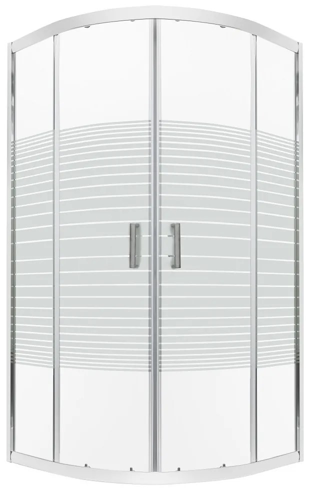 Madera 90x90x165 íves zuhanykabin tálca nélkül