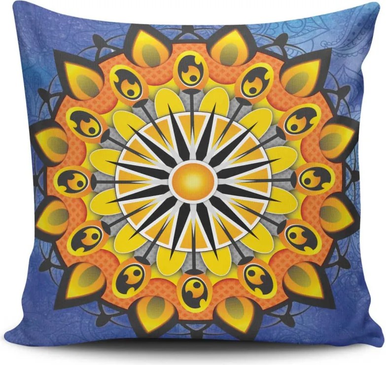Díszpárna, 43×43 cm – MANDALA-18