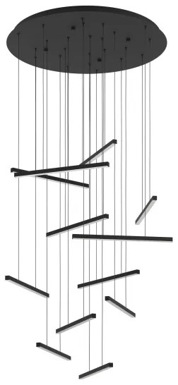 Eglo 390351 - LED Dimmelhető csillár zsinóron LINDOZA 12xLED/8,4W/230V 3000K