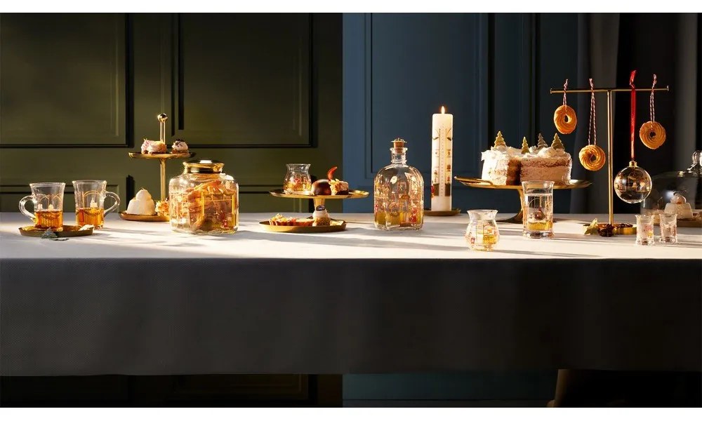 Üveg kézzel fújt karácsonyfadísz ø 8 cm Annual Christmas Bauble – Holmegaard