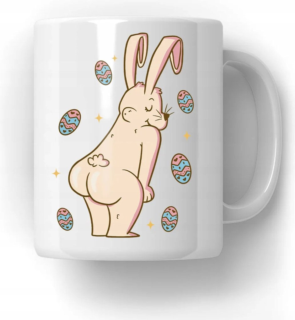 Bögre Nyuszi Hölgy Ajándék Húsvétra Nyuszi Karácsony