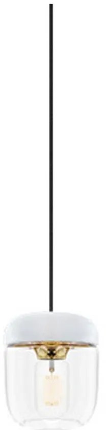 Acorn fehér lámpabúra aranyszínű foglalattal, ⌀ 14 cm - UMAGE