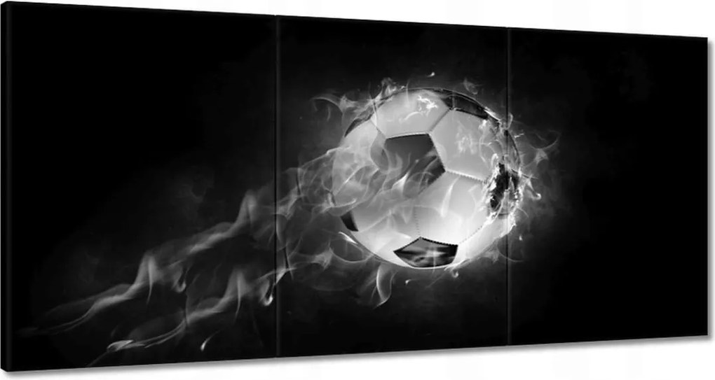 Képek 180x90 Futball labda Tűz