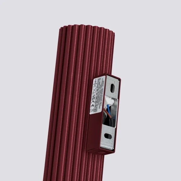 Brilagi - LED fali lámpa CRESTO 2xGU10/10W/230V 20 cm bordó