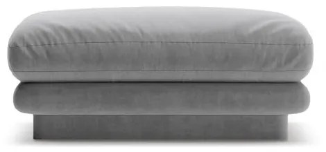 Világosszürke bársony lábtartó Torino – Micadoni