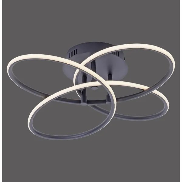 Leuchten Direkt 15660-18 - LED Dimmelhető felületre szerelhető csillár NODE LED/27W/230V