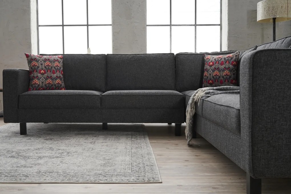 Sarokkanapé Kale Linen - Antracit