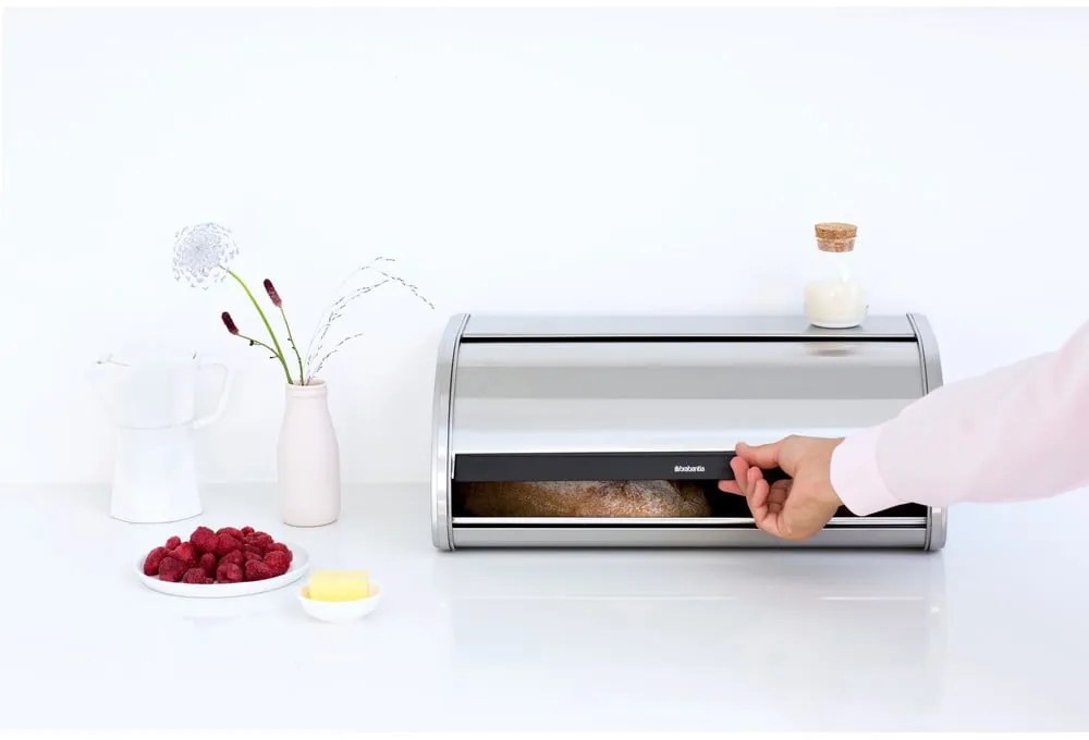 Acél kenyértartó Roll Top – Brabantia