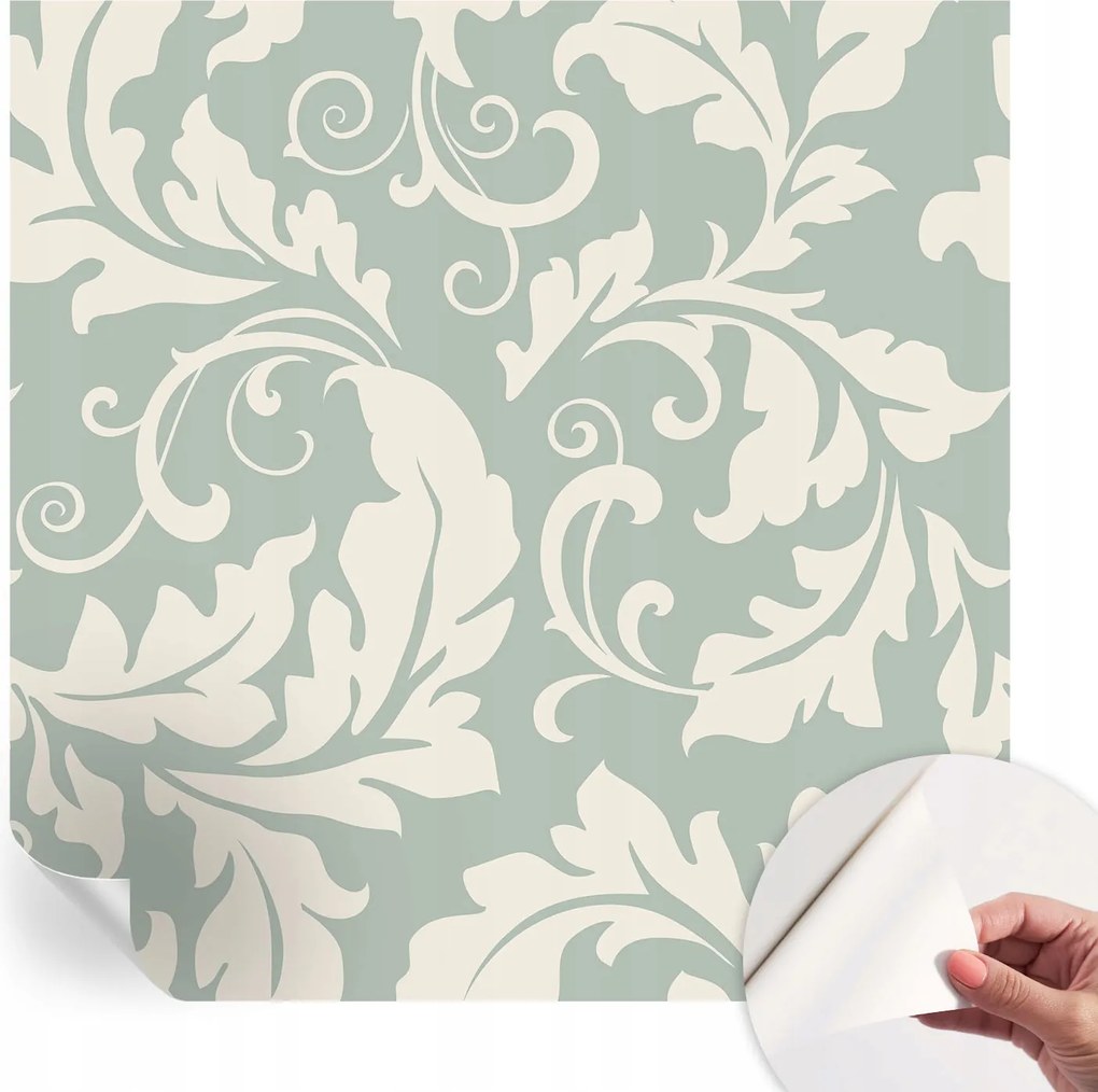 Öntapadós Stílusos Dekoratív Fotótapéta Dekoratív levelek 250x250 cm