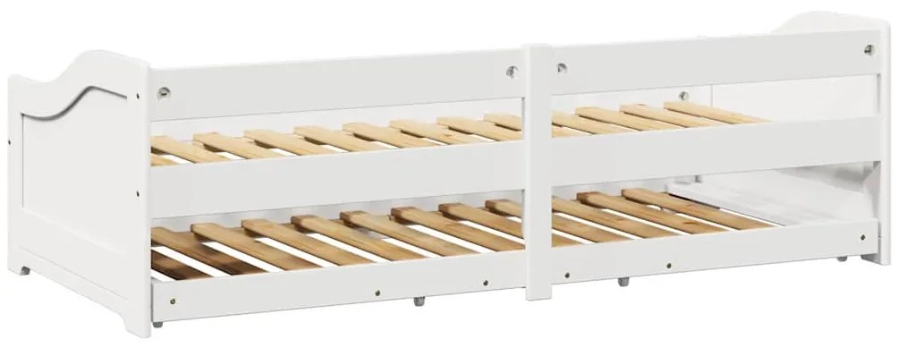 fehér nappali ágy matrac nélkül IRUN 90x200 cm