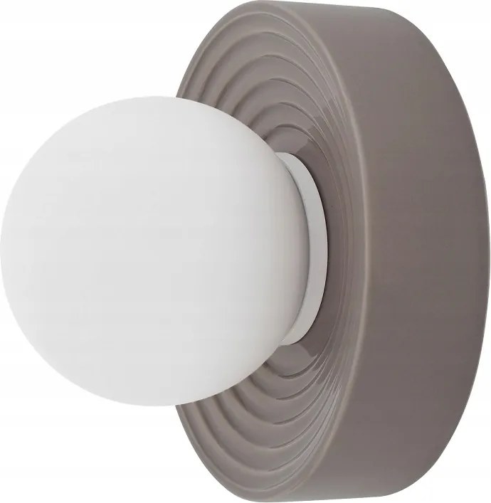 Nowodvorski Fali Lámpa 11747 Fali Lámpa Barna Clay M Brown Üveg Kerámia