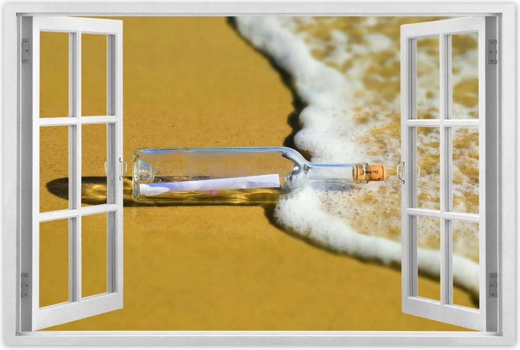 Poszterek 90x60 Dugós üveg Levél