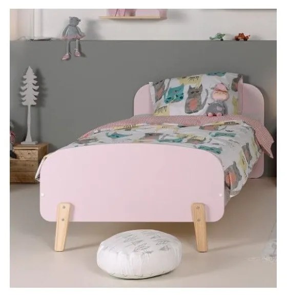 Kiddy rózsaszín gyerekágy, 200 x 90 cm - Vipack