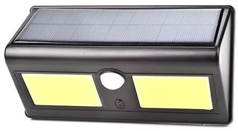 Mozgásérzékelős, napelemes dupla LED lámpa