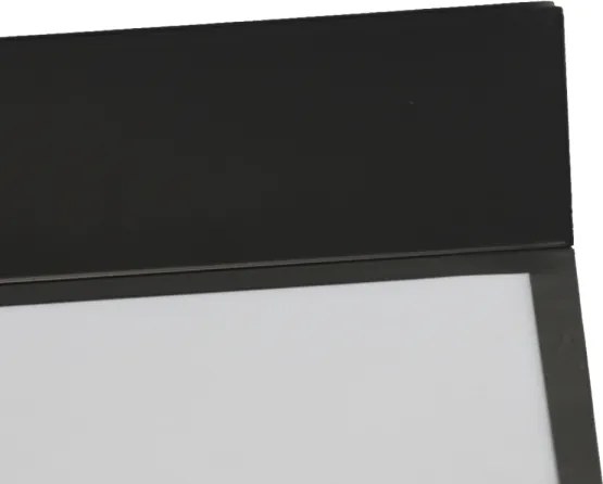 LED mennyezeti lámpa LED/480W/230V 3000/4000/6500K 120x120 cm fekete