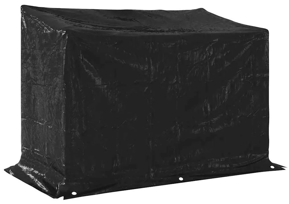 Tűzifa állvány esővédővel 151x80,5x110,5 cm horganyzott acél