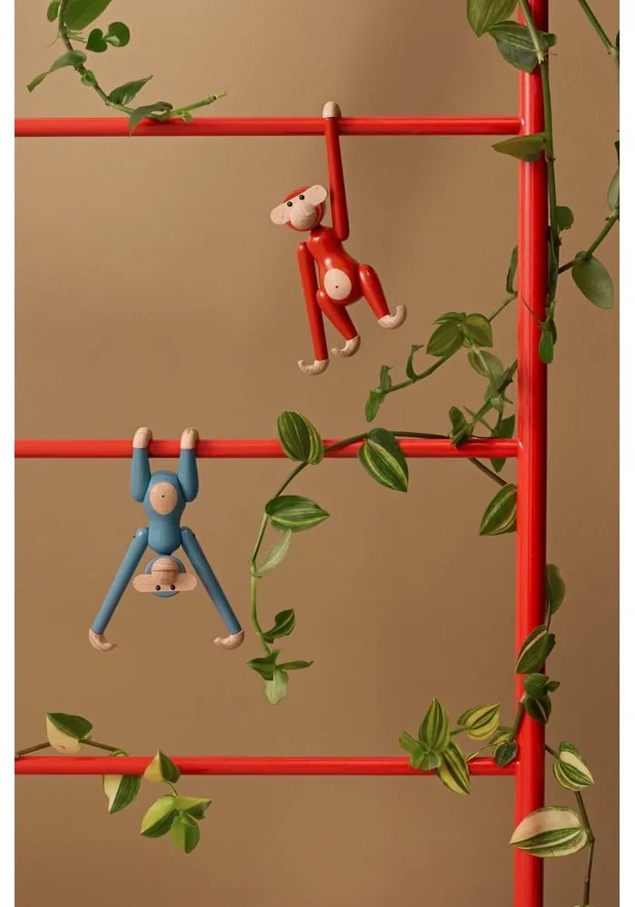 Tömörfa szobor (magasság 9,5 cm) Monkey Mini – Kay Bojesen Denmark