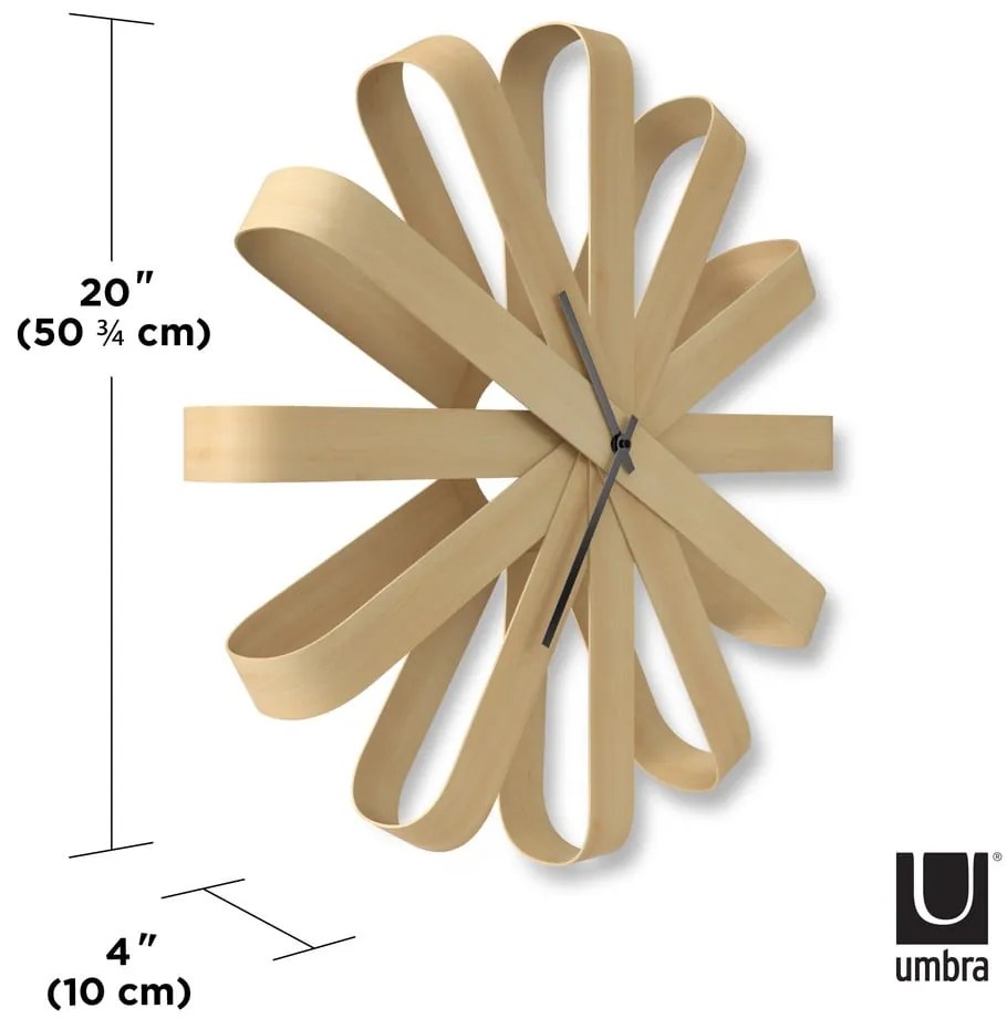 Falióra ø 51 cm Ribbonwood – Umbra