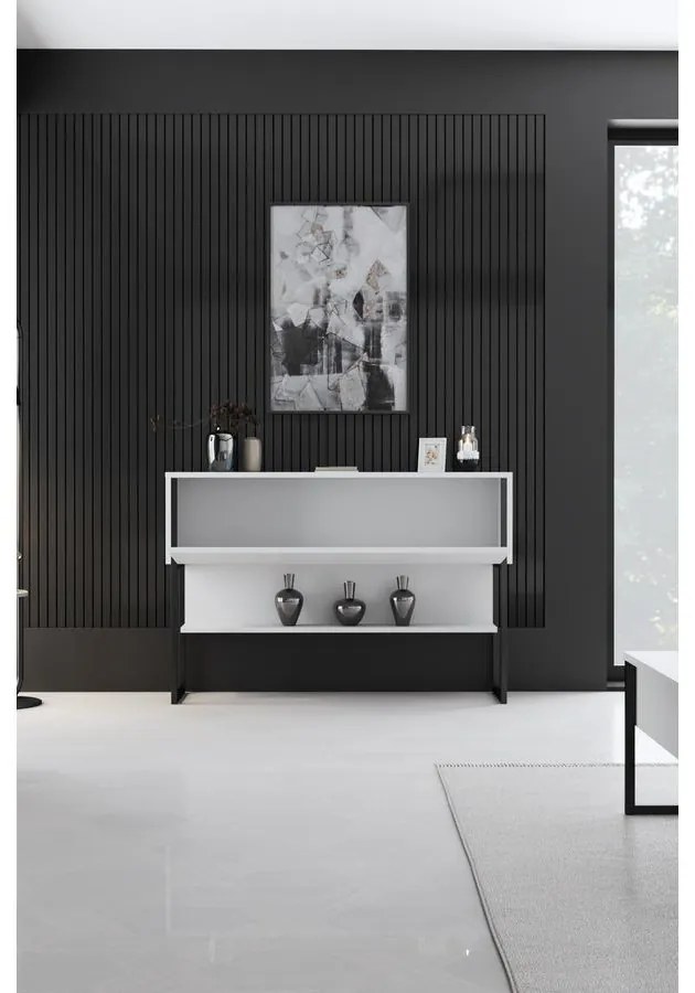 Komód Luxe - Black, White